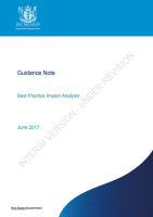 Preview image for Guidance note: Best practice impact analysis