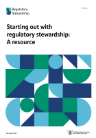 Preview image for Starting out with regulatory stewardship: A resource